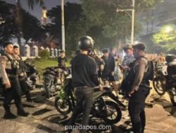 Polisi Bubarkan Balap Liar di Cipayung, Satu Motor Tanpa Dokumen Diamankan