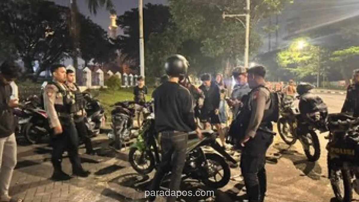Polisi Bubarkan Balap Liar di Cipayung, Satu Motor Tanpa Dokumen Diamankan