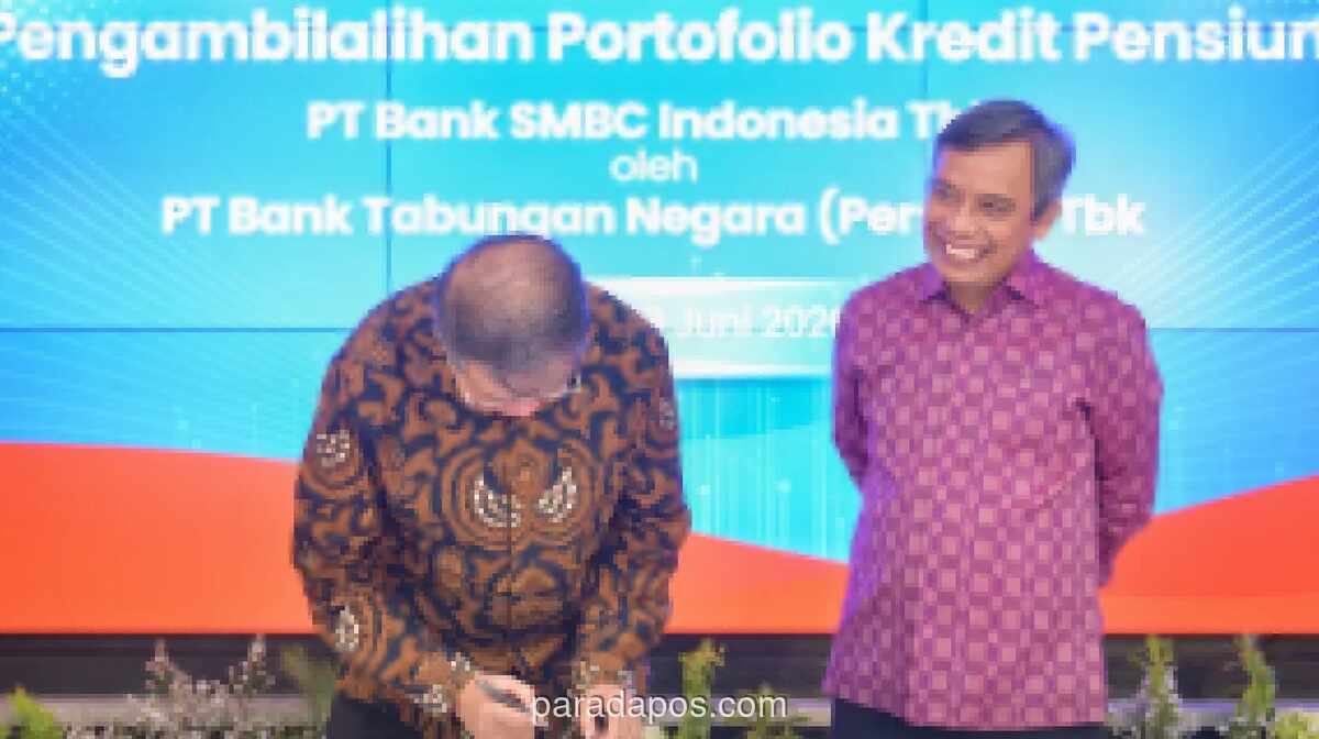 BTN Resmi Ambil Alih Portofolio Kredit Pensiun SMBC Indonesia Mulai 29 Juni 2026