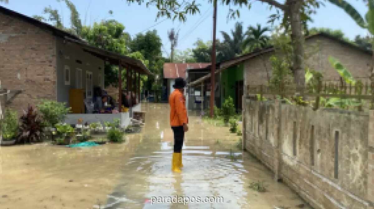 Banjir dan Angin Kencang Landa Deli Serdang, 42 Keluarga Terdampak