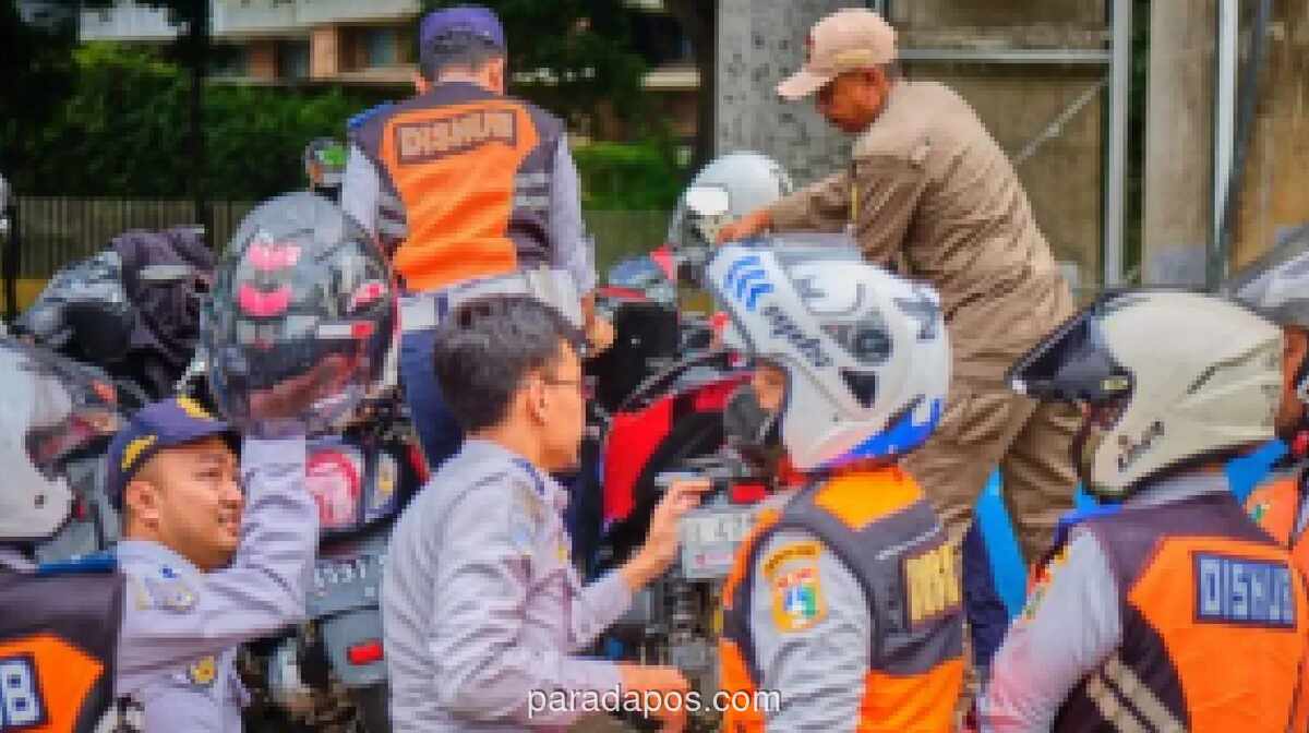 Sudinhub Jaksel Tertibkan Parkir Liar di Setiabudi, 28 Kendaraan Kena Sanksi