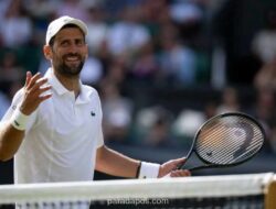 Djokovic Kalahkan Safiullin di Wimbledon 2026, Pecahkan Rekor Kemenangan Federer