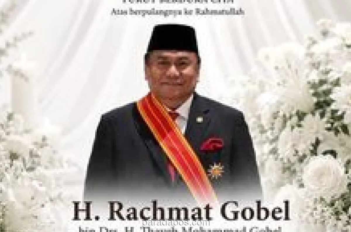 DPR RI Gelar Upacara Penghormatan Terakhir untuk Rachmat Gobel Sebelum Pemakaman di Gorontalo