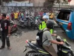 Kecelakaan Beruntun di Perlintasan Kereta Bogor Libatkan Enam Kendaraan, Satu Luka Ringan