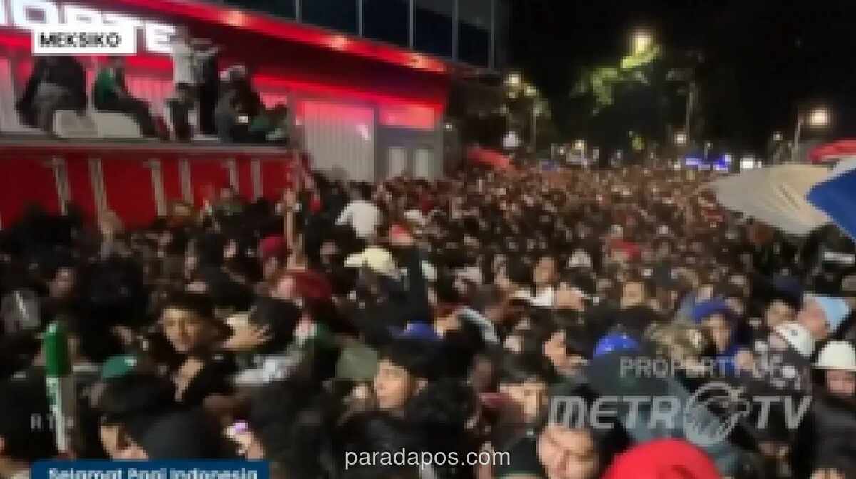 Tiga Tewas dalam Tragedi Berdesakan Suporter Meksiko Usai Kemenangan Bersejarah atas Ekuador