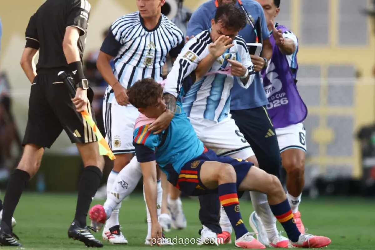 FIFA Buka Penyelidikan Kericuhan Pemain Spanyol dan Argentina Usai Final Piala Dunia 2026