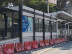Halte TransJakarta Kebon Sirih Arah Kota Ditutup Sementara 17-20 Juli 2026 Imbas Proyek MRT Fase 2A