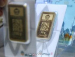 Harga Emas Antam Naik Tipis, Buyback Melonjak Rp10 Ribu per Gram