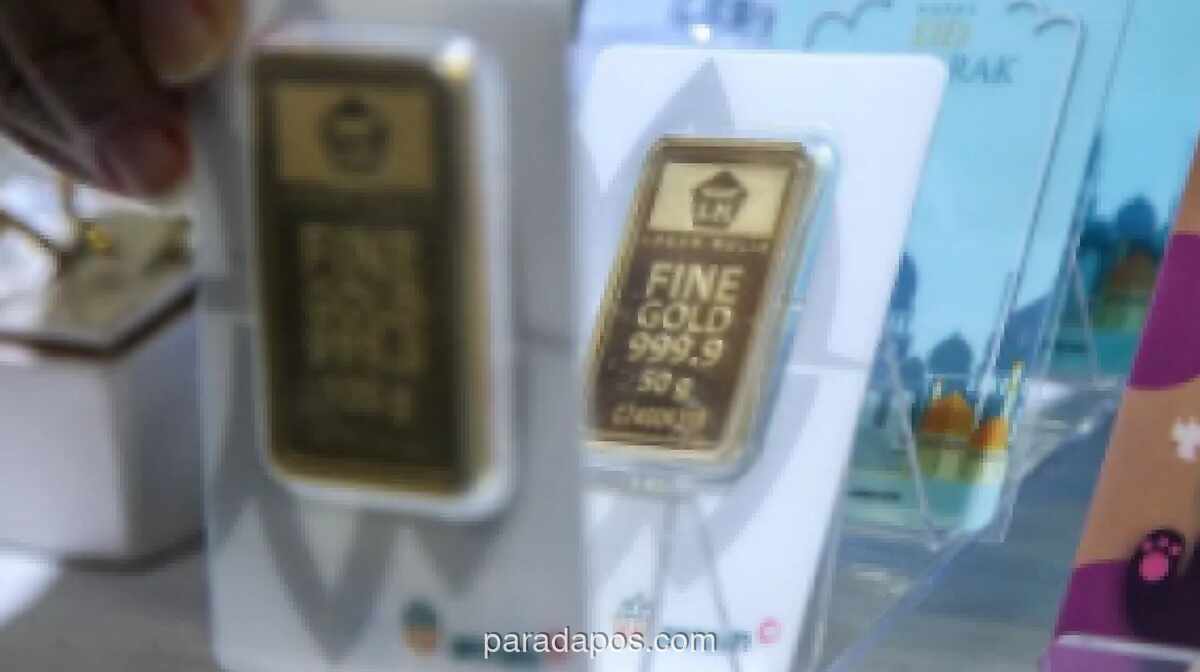 Harga Emas Antam Naik Tipis, Buyback Melonjak Rp10 Ribu per Gram