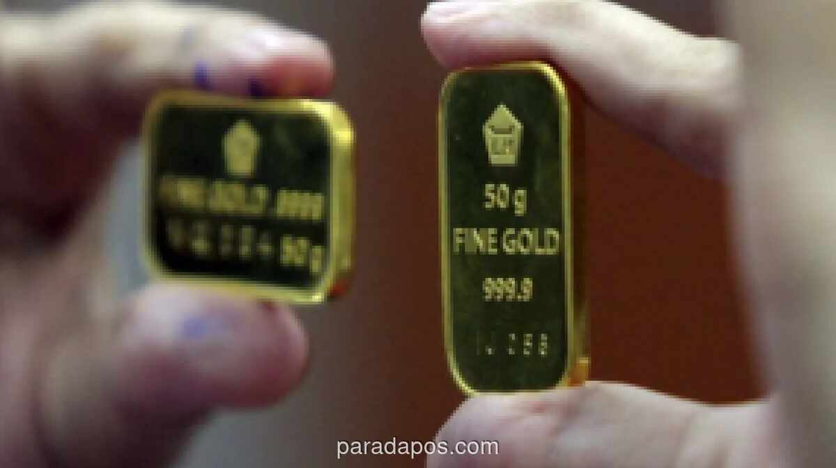 Harga Emas Antam Stagnan di Rp2,670 Juta per Gram, Buyback Tak Bergerak