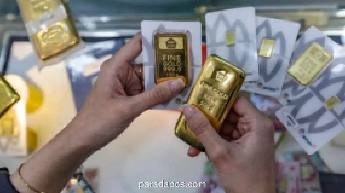 Harga Emas Antam Turun Rp14 Ribu per Gram, Buyback Ikut Terkoreksi