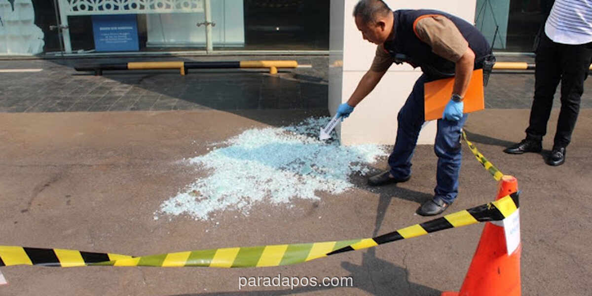 Polisi Pastikan Kaca Pecah di Gedung Badan Gizi Nasional Akibat Cuaca Panas, Bukan Penembakan