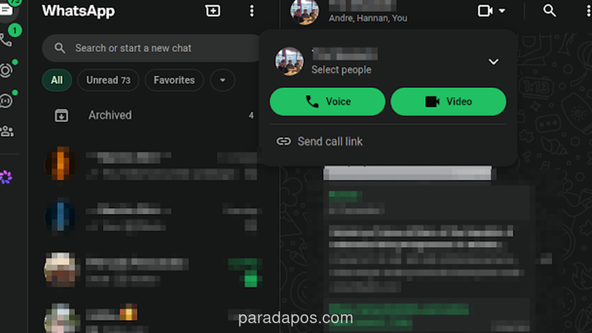 WhatsApp Resmi Luncurkan Panggilan dari Browser, Transfer Antarperangkat, dan Peningkatan Kualitas Audio-Video
