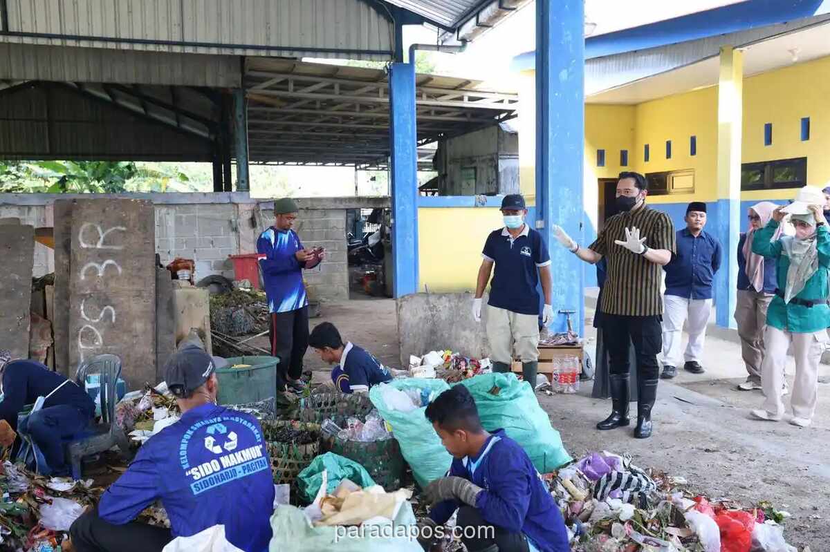 Ibas Tinjau TPS 3R Pacitan, Dorong Pengelolaan Sampah Jadi Gerakan Ekonomi dan Lingkungan