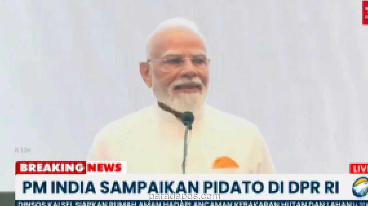Modi di DPR RI: India-Indonesia Perjuangkan Reformasi PBB dan Suara Negara Berkembang
