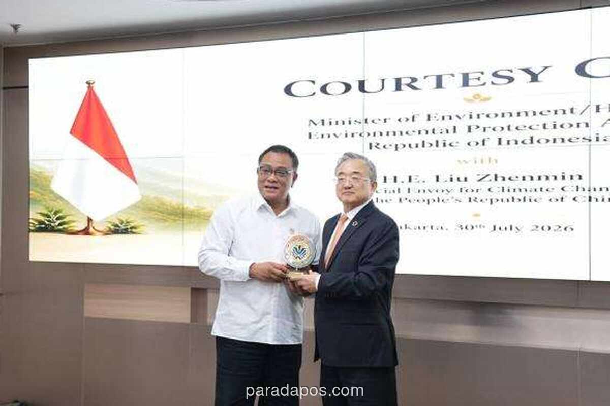 Indonesia dan China Perkuat Kemitraan Strategis di Bidang Perubahan Iklim dan Pembangunan Hijau