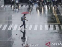 BMKG: Sebagian Jakarta Diguyur Hujan Ringan, Bogor Depok Bekasi Waspada Cuaca Basah
