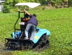 ITS Surabaya Uji Coba Prototipe Traktor Listrik Hemat Energi untuk Lahan Gambut dan Basah