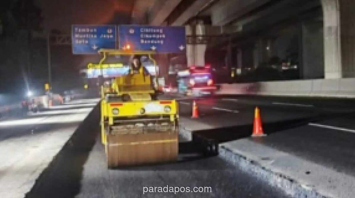 PT Jasamarga Mulai Pemeliharaan Rutin di Tol Jakarta-Cikampek Enam Titik Mulai 17 Juli