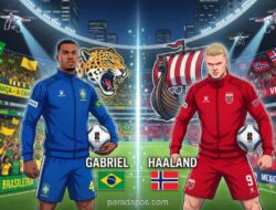 Duel Gabriel vs Haaland Berlanjut ke Panggung Piala Dunia 2026, Brasil vs Norwegia Perebutkan Tiket Perempat Final