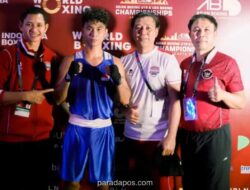 Dua Petinju Indonesia Joshua Lahin dan Viktor Wengkang Pastikan Tiket Semifinal Asian Boxing U19 dan U23