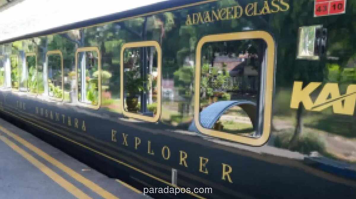 KAI Mulai Uji Coba Kereta Mewah Nusantara Explorer di Surabaya