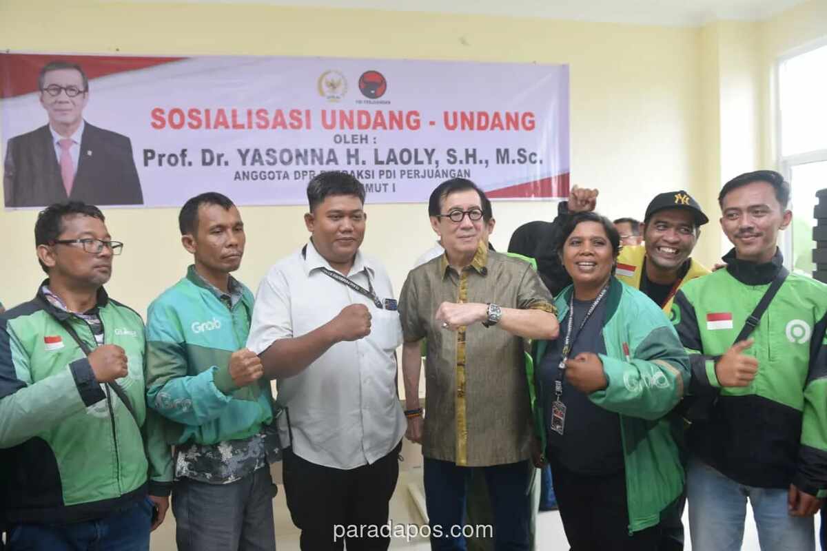 Yasonna Laoly Kecam Perampasan Paksa Kendaraan Pengemudi Ojek Online oleh Debt Collector Pinjol Ilegal di Medan