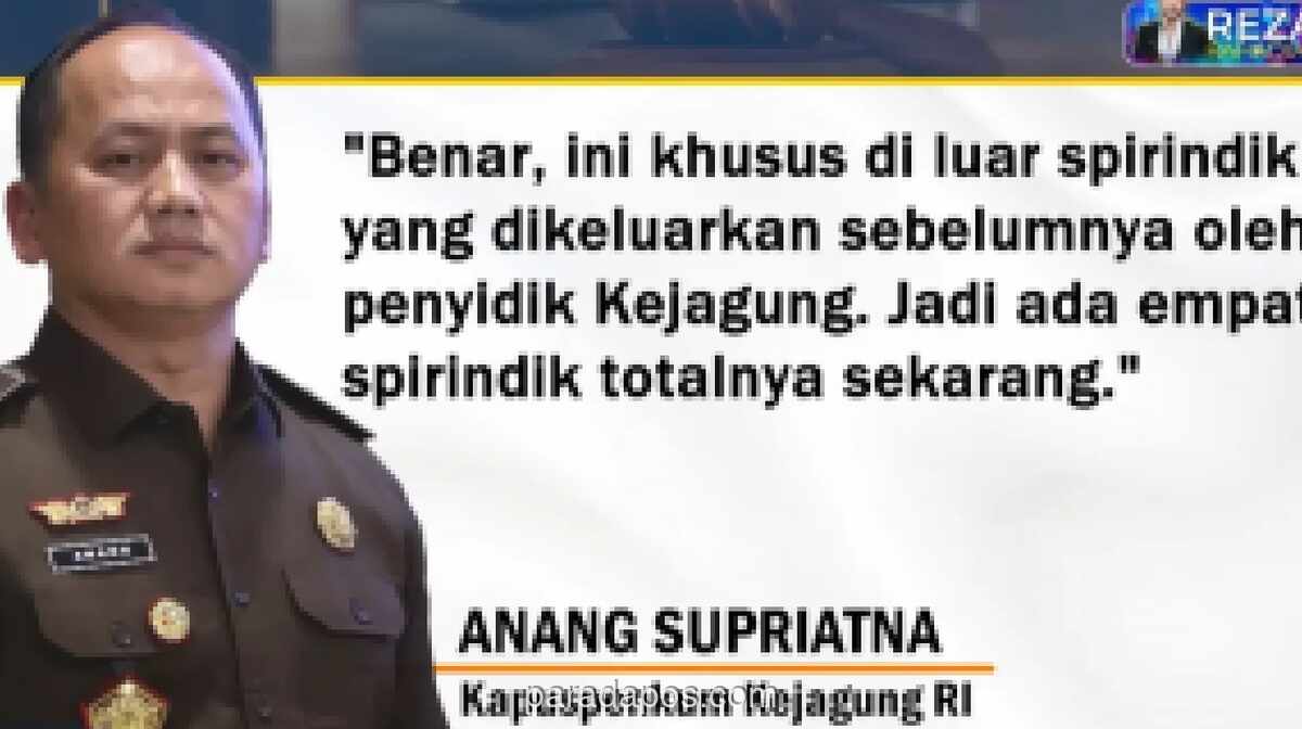 Kejagung Terbitkan Sprindik Keempat untuk Usut TPPU Kasus Febrie Adriansyah