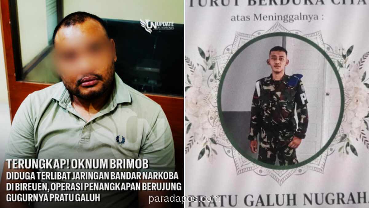 Anggota TNI Tewas Kena Peluru Pantul saat Bantu Pengejaran Pengedar Narkoba di Aceh, Oknum Brimob Jadi Tersangka