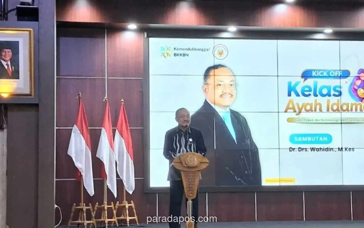 Kemendukbangga Luncurkan Kelas Ayah Idaman untuk Tekan Angka Kebutuhan KB yang Belum Terpenuhi
