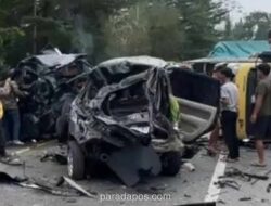 Kecelakaan Beruntun di Sibolangit Tewaskan Empat Orang, Delapan Lainnya Luka-Luka