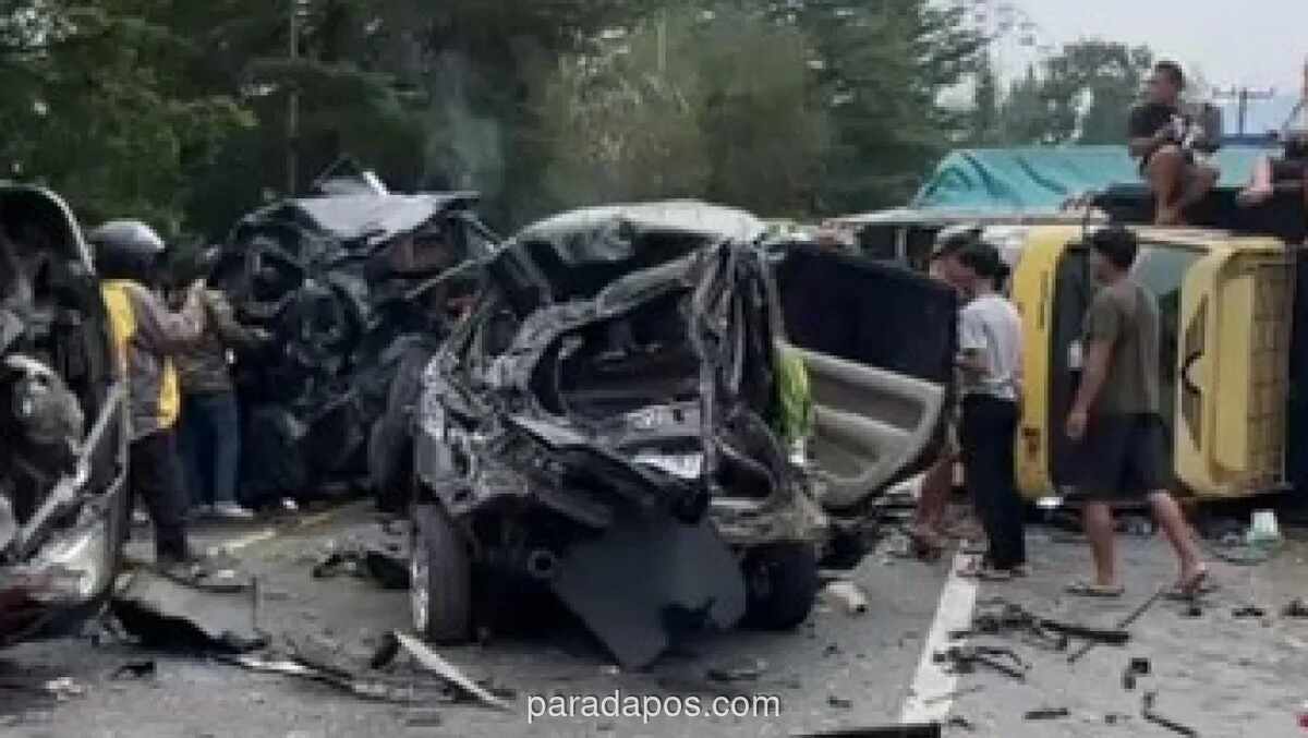 Kecelakaan Beruntun di Sibolangit Tewaskan Empat Orang, Delapan Lainnya Luka-Luka