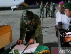 Pilot AS Nicholas F. Goselin Tewas Ditembak KKB di Yahukimo, Jenazah Diserahkan ke Uskup Jayapura