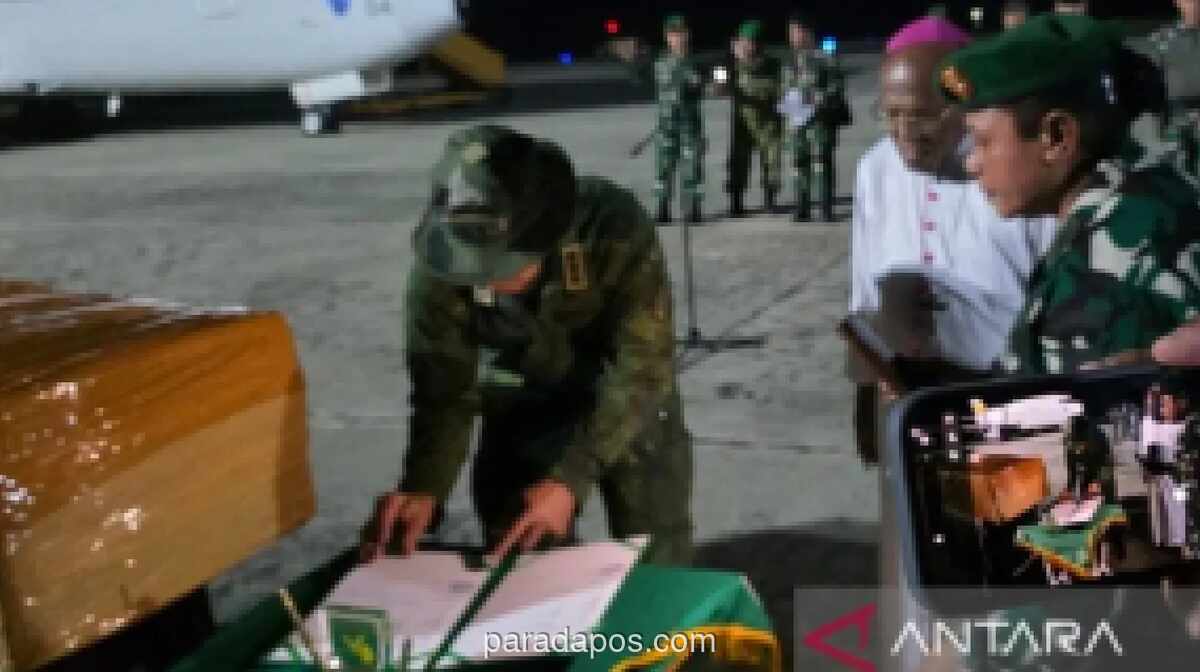 Pilot AS Nicholas F. Goselin Tewas Ditembak KKB di Yahukimo, Jenazah Diserahkan ke Uskup Jayapura
