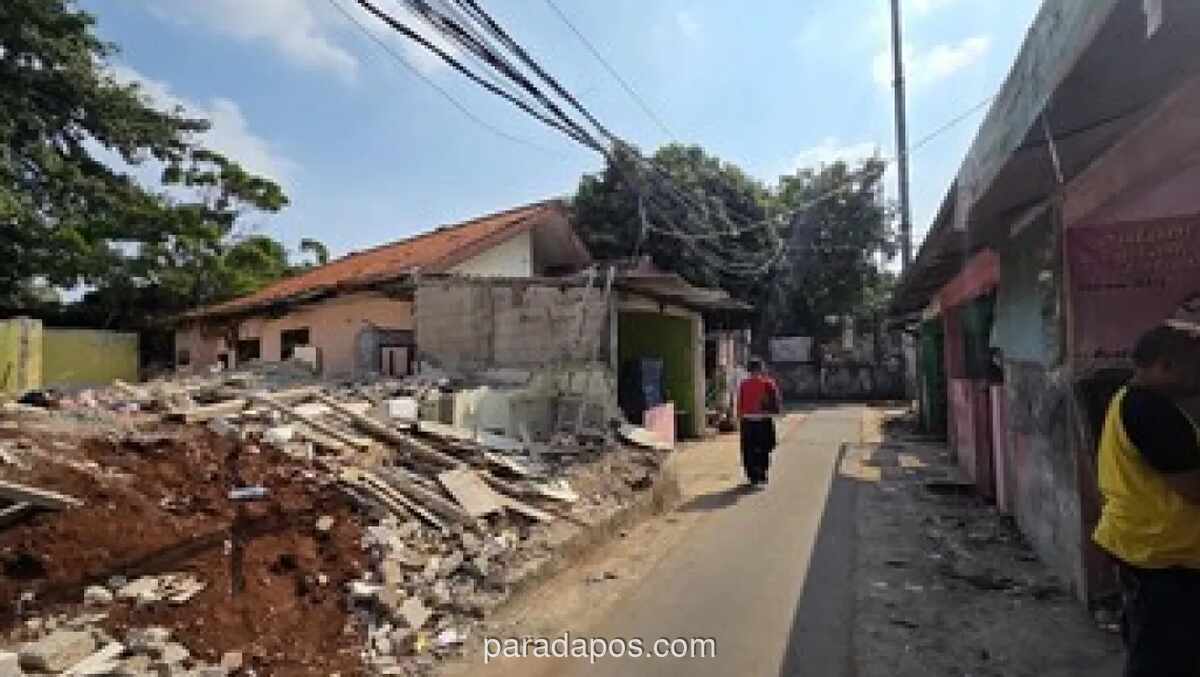 Pembebasan Lahan Proyek Jalan Sejajar Rel Pasar Minggu-Tanjung Barat Mulai Dieksekusi