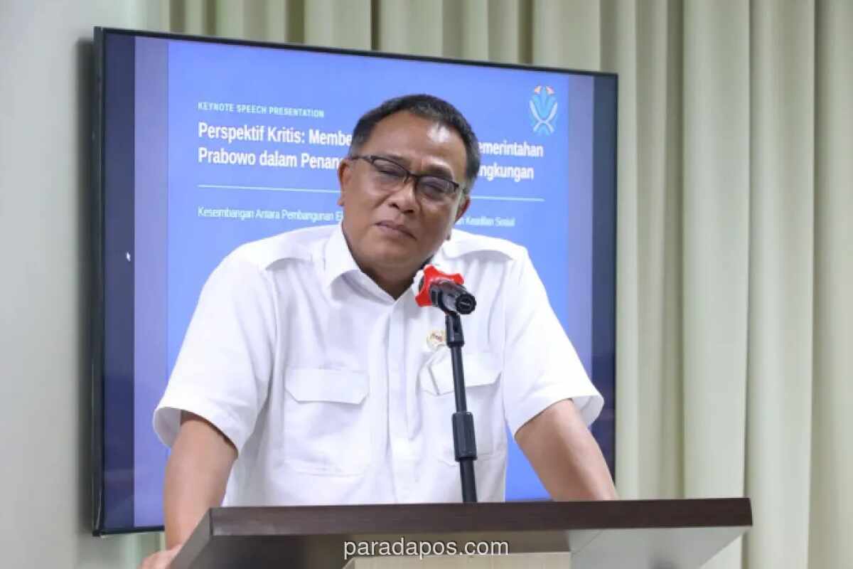 Menteri Lingkungan Hidup Paparkan Arah Kebijakan Pemerintahan Prabowo di Forum Akademik UNAS