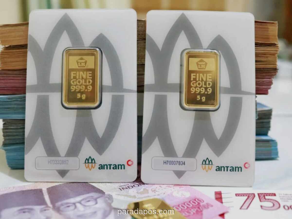 Harga Emas Antam Kembali Turun, Buyback Terkoreksi Lebih Dalam pada 20 Juli 2026