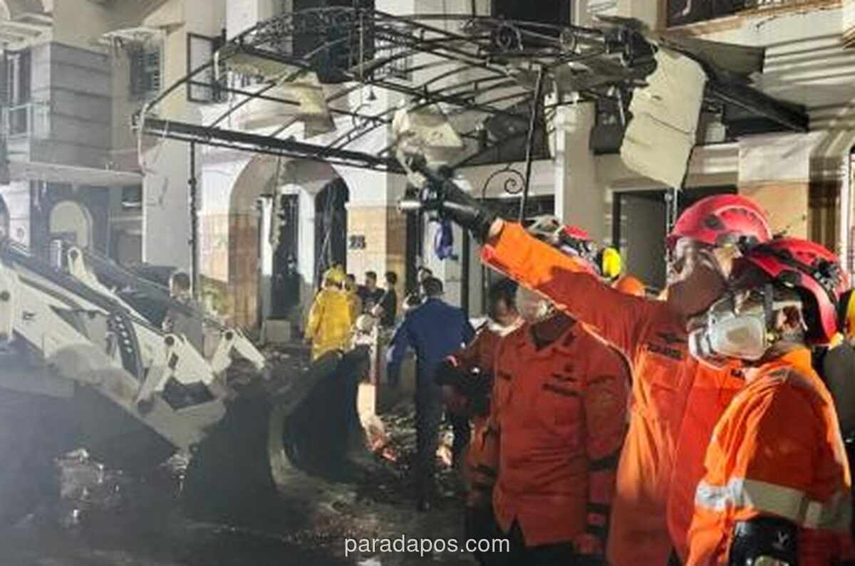 Ledakan Pipa Gas di Medan Robohkan Bangunan, Satu Tewas dan Dua Masih Tertimbun