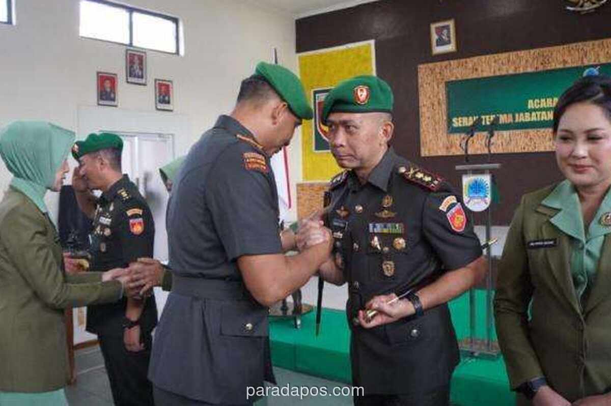 Letkol Inf Richie Fadly Resmi Jabat Dandim 0706/Temanggung, Gantikan Letkol Inf Hermawan Adi Nugroho