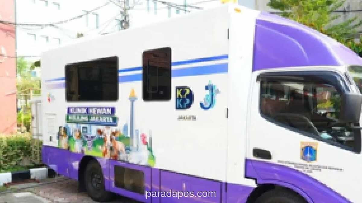 Pemprov DKI Kembali Operasikan Mobil Klinik Hewan Keliling di Lima Wilayah Jakarta