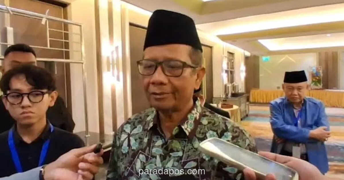 Mahfud MD Kritik Kejaksaan Agung soal Perlakuan Berbeda saat Tahan Mantan Jampidsus Febrie Adriansyah