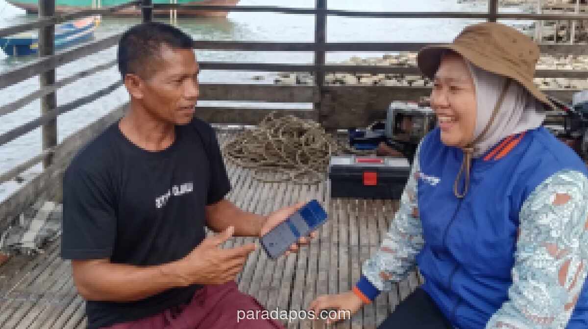 Mantri BRI di Maluku Tempuh Ombak Selat Haya Demi Layani 700 Debitur di Pulau Kelang