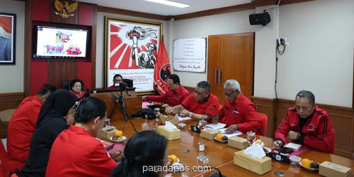 Megawati Pimpin Rapat PDIP Bahas Mitigasi Krisis Akibat El Nino Sepanjang Tahun
