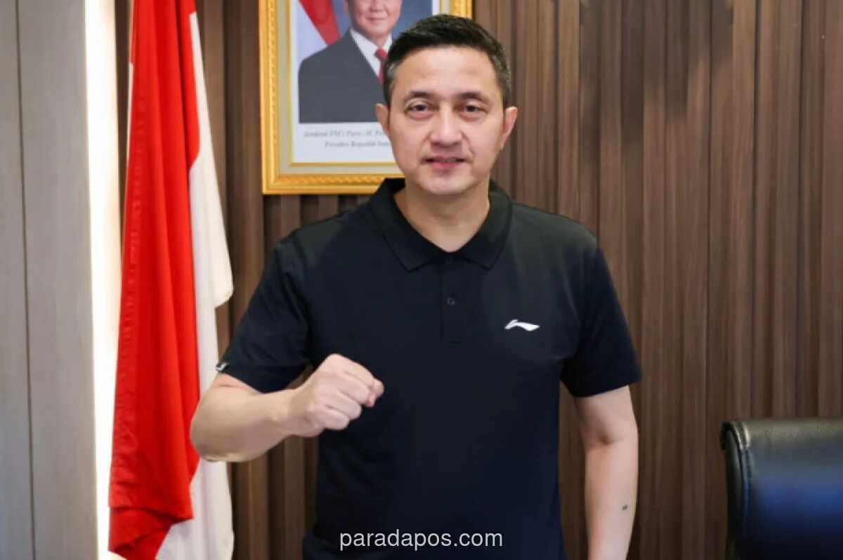 Ricky Soebagdja Tinjau Pelatwil Medan, Pastikan Pembinaan Atlet Bulu Tangkis Sesuai Standar Nasional