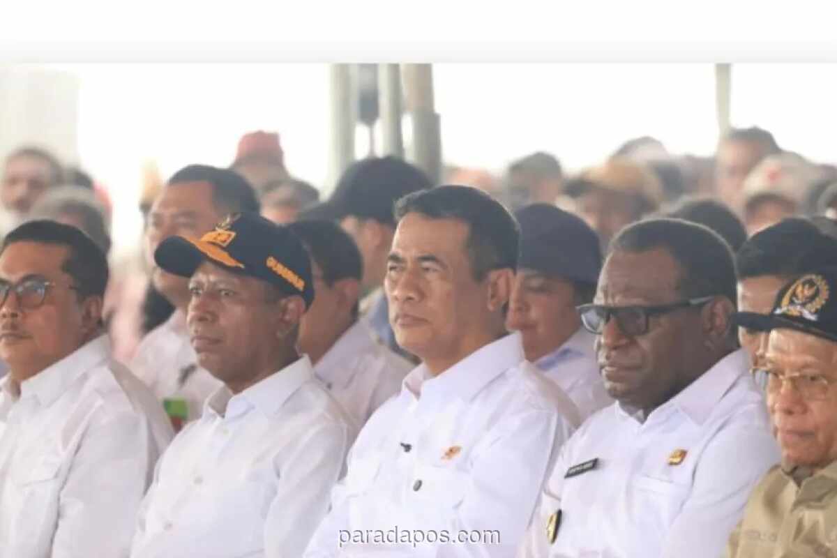 Mentan Salurkan Bantuan Alsintan Rp1,3 Triliun ke Petani Papua Selatan untuk Dorong Pertanian Modern