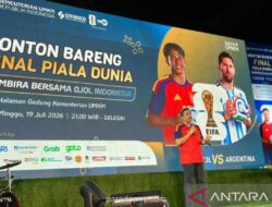Menteri UMKM: Nobar Piala Dunia 2026 Dorong Perputaran Ekonomi Daerah