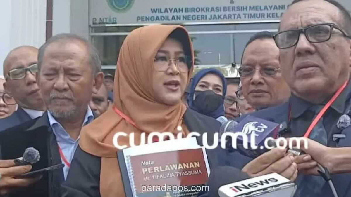 Sidang Lanjutan Kasus Dugaan Hoaks Ijazah Jokowi, dr. Tifa Ajukan Eksepsi Dakwaan