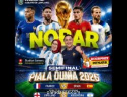 Pemkab Lumajang Sediakan Area UMKM di Nobar Gratis Semifinal Piala Dunia 2026 di Stadion Semeru