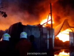 Pabrik Dupa di Tangerang Ludes Terbakar, Tiga Rumah Warga Ikut Terdampak