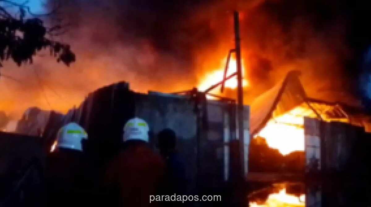 Pabrik Dupa di Tangerang Ludes Terbakar, Tiga Rumah Warga Ikut Terdampak